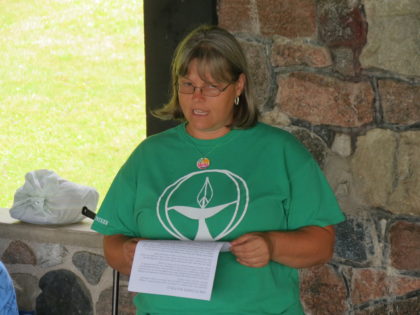 Heidi reading Children's Story @ Bewabic State Park