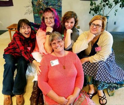 2016-2017 Board of Trustees Kathryn Klos, Dea Kowalczyk, Dharmini Robertson, Anne Stark & Admin Assist, Heidi Gould